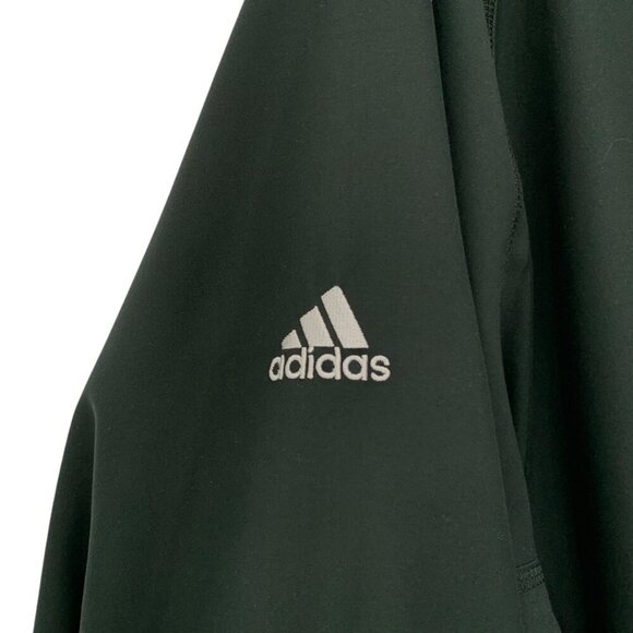 Adidas Climashell Jacket Mens XL Green V-Neck Vintage Athletic Activewear Golf - Picture 6 of 11